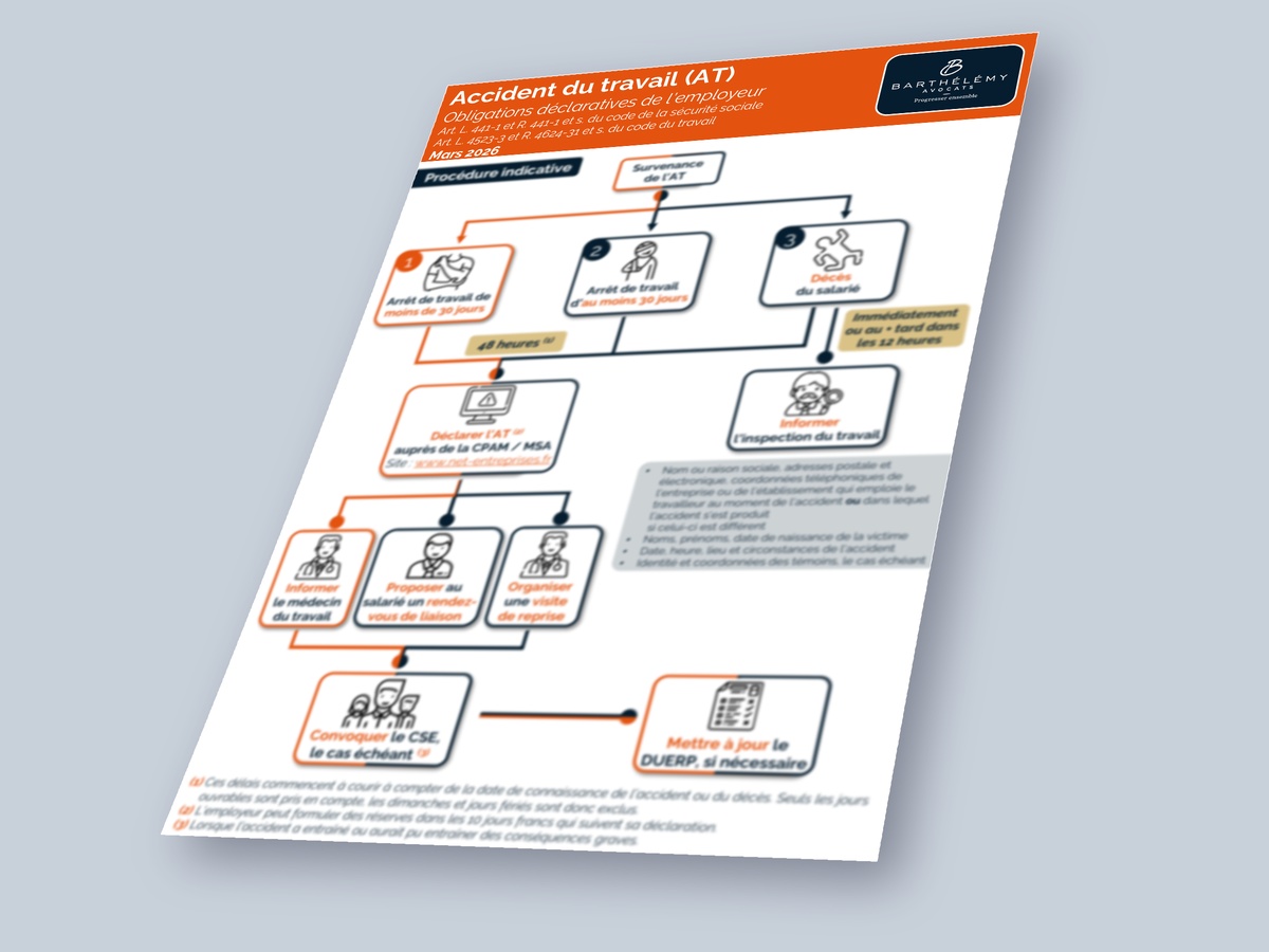 Image illustrant l'infographie AT - Obligations déclaratives