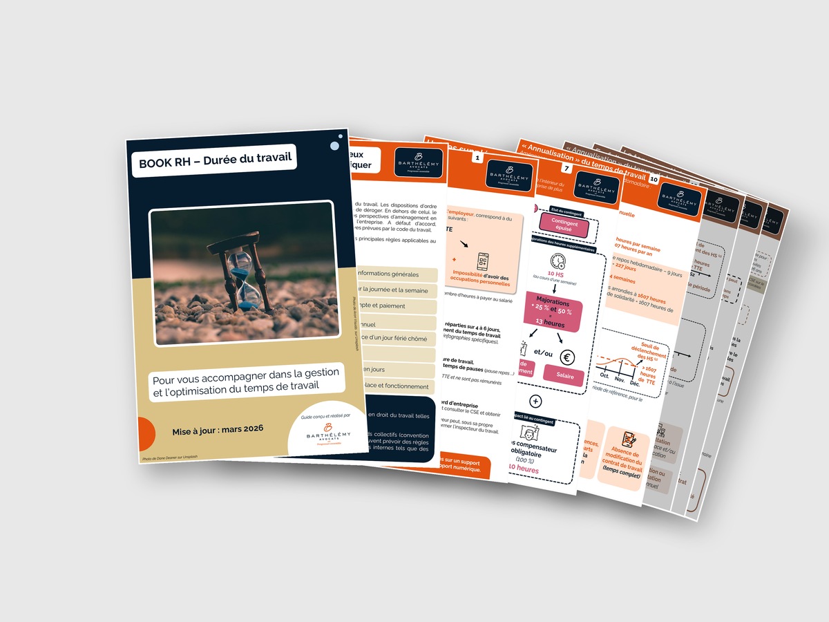 Image d'illustration pour l'infographie Book - La durée du travail