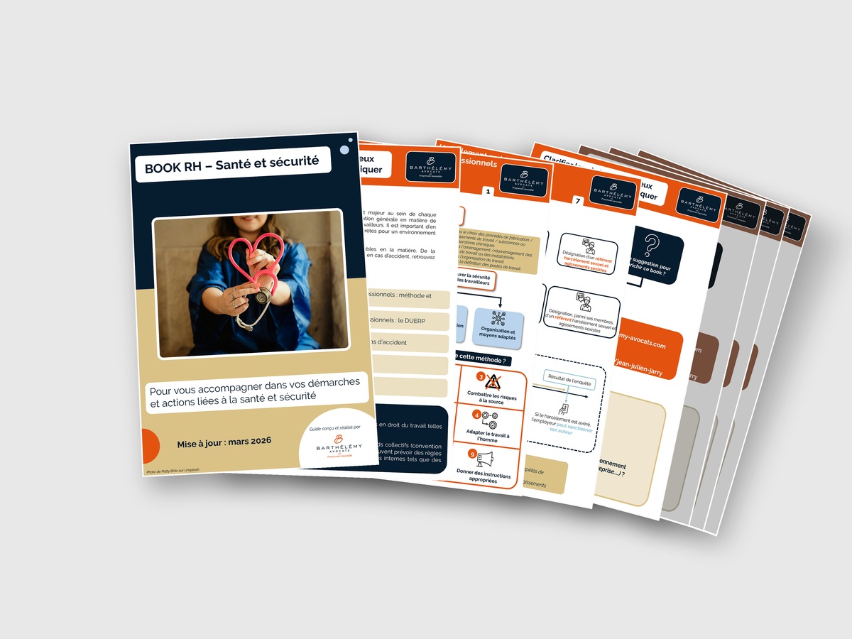 Image d'illustration pour l'infographie Book - Santé et sécurité