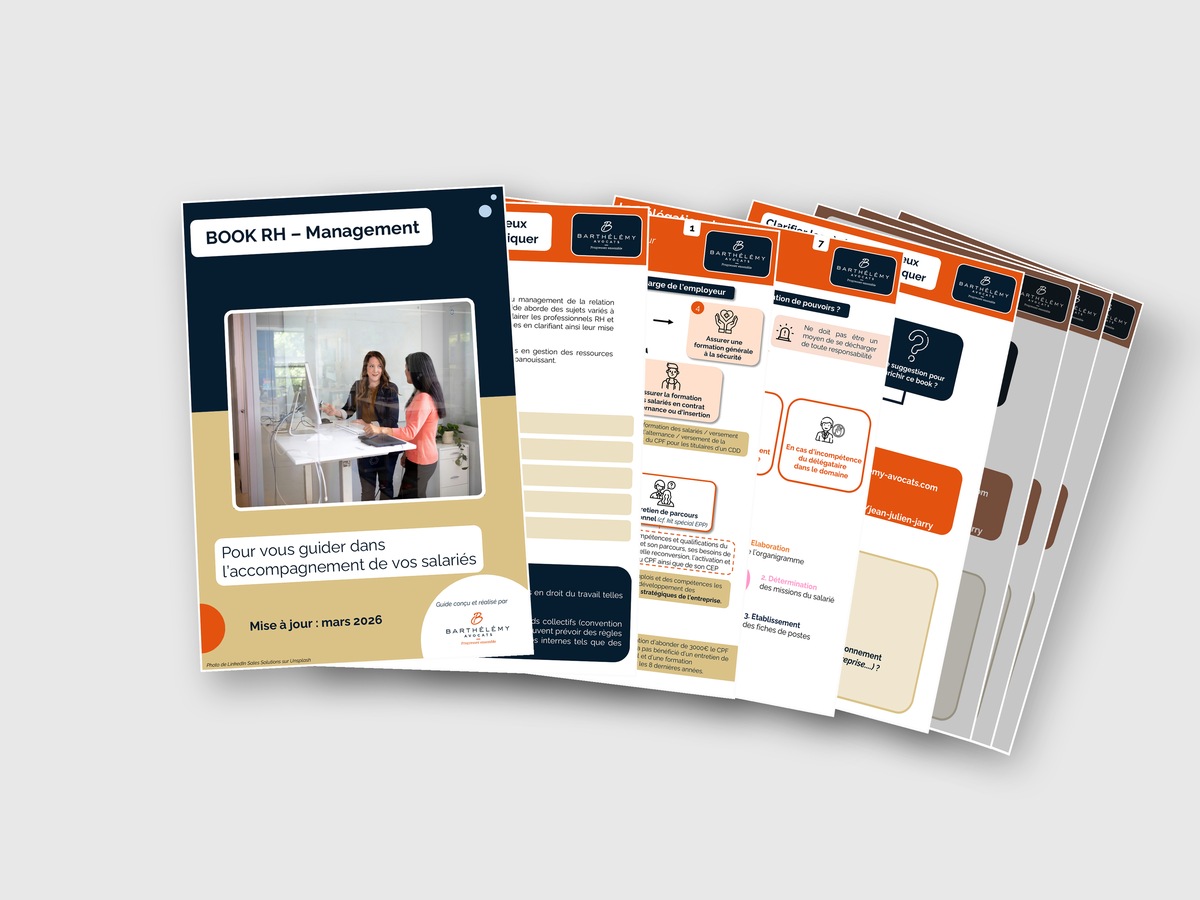 Image d'illustration pour l'infographie Book - Le management des salariés