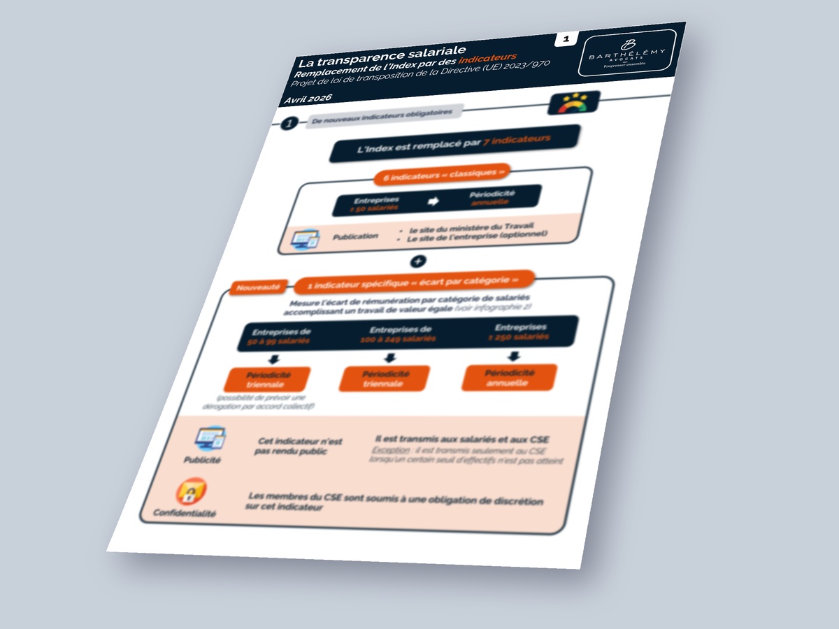 Image illustrant l'infographie Kit - Projet de loi sur la transparence salariale